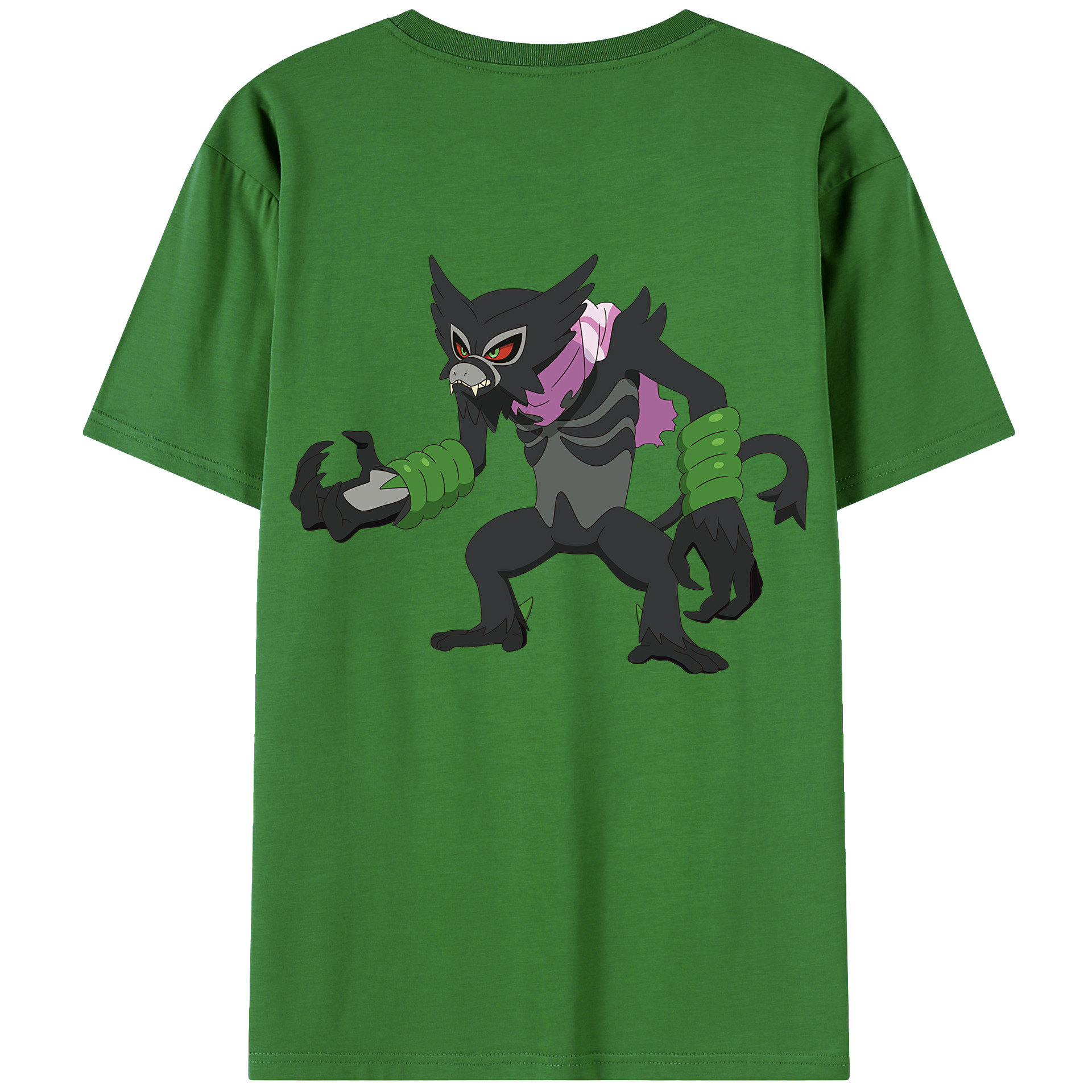 （画像用） ポケットモンスター Pokémon レディース半袖Tシャツ(バックプリント)